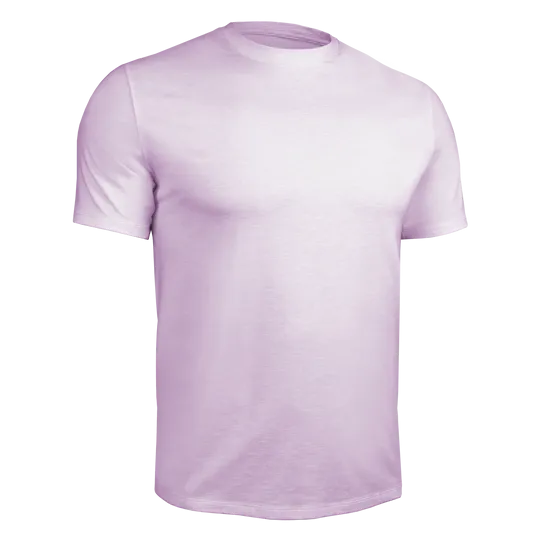 2UNDR - Luxury Crew Tee - Heathered Lavender