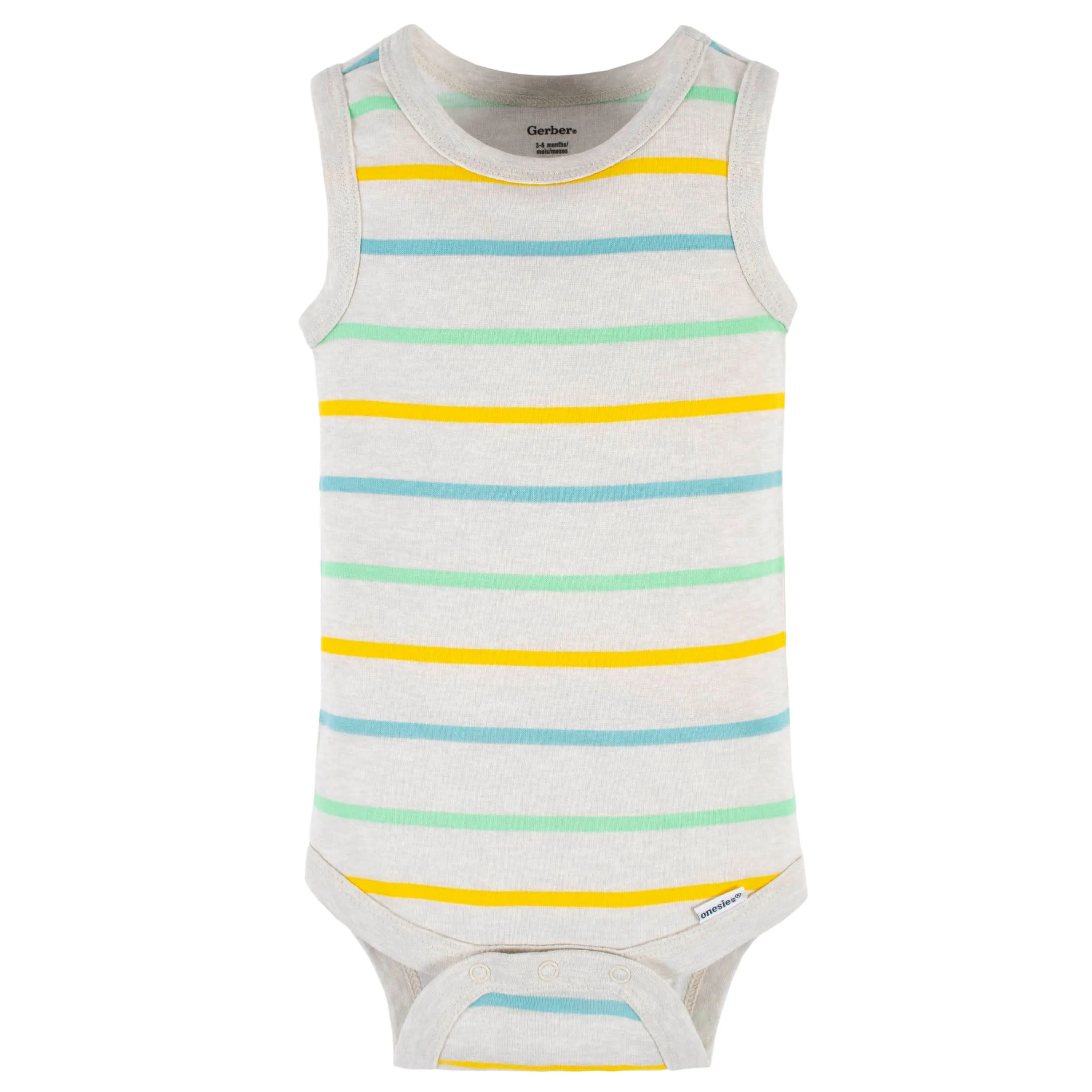 4-Pack Baby Boys Later Gator Tank Onesies® Bodysuits
