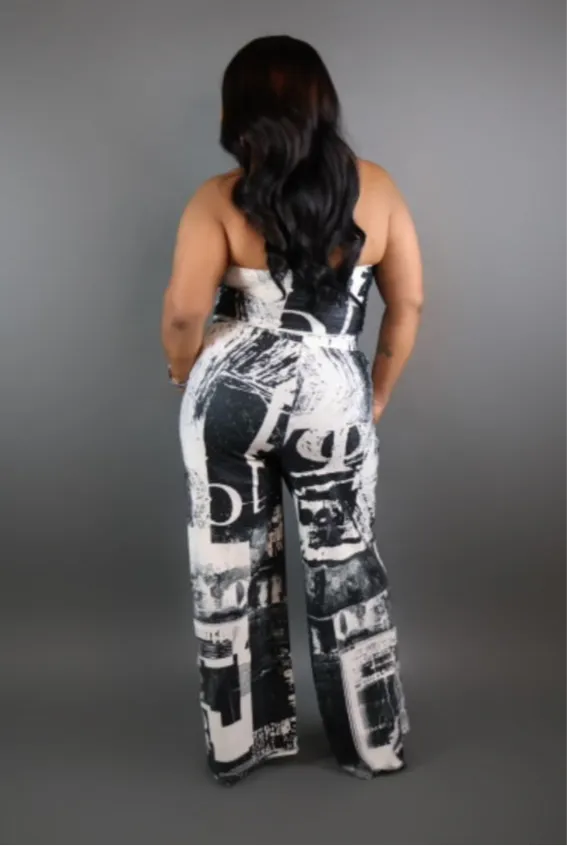 ABSTRACT ALLURE PANT SET