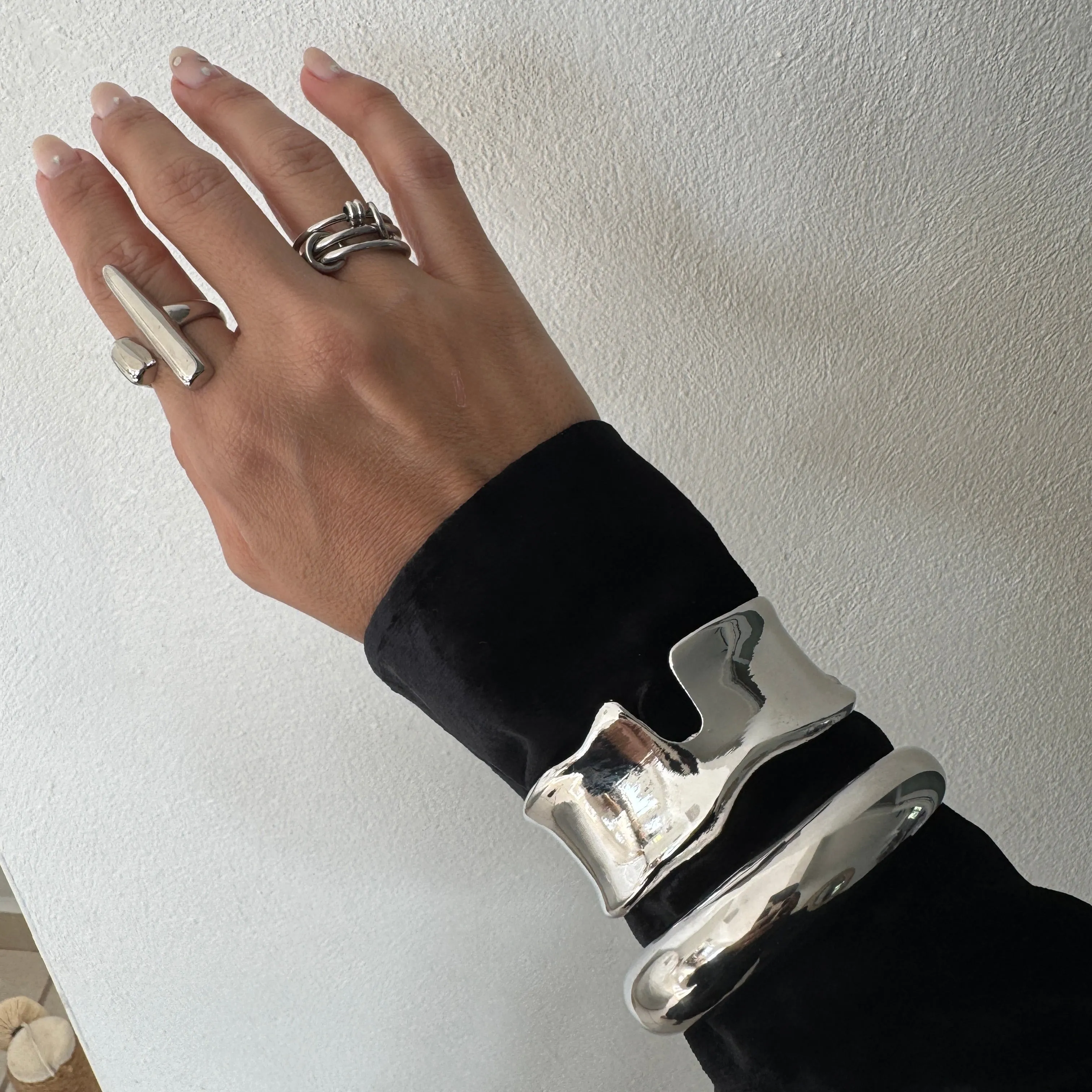 Abstract Bangle Cuff