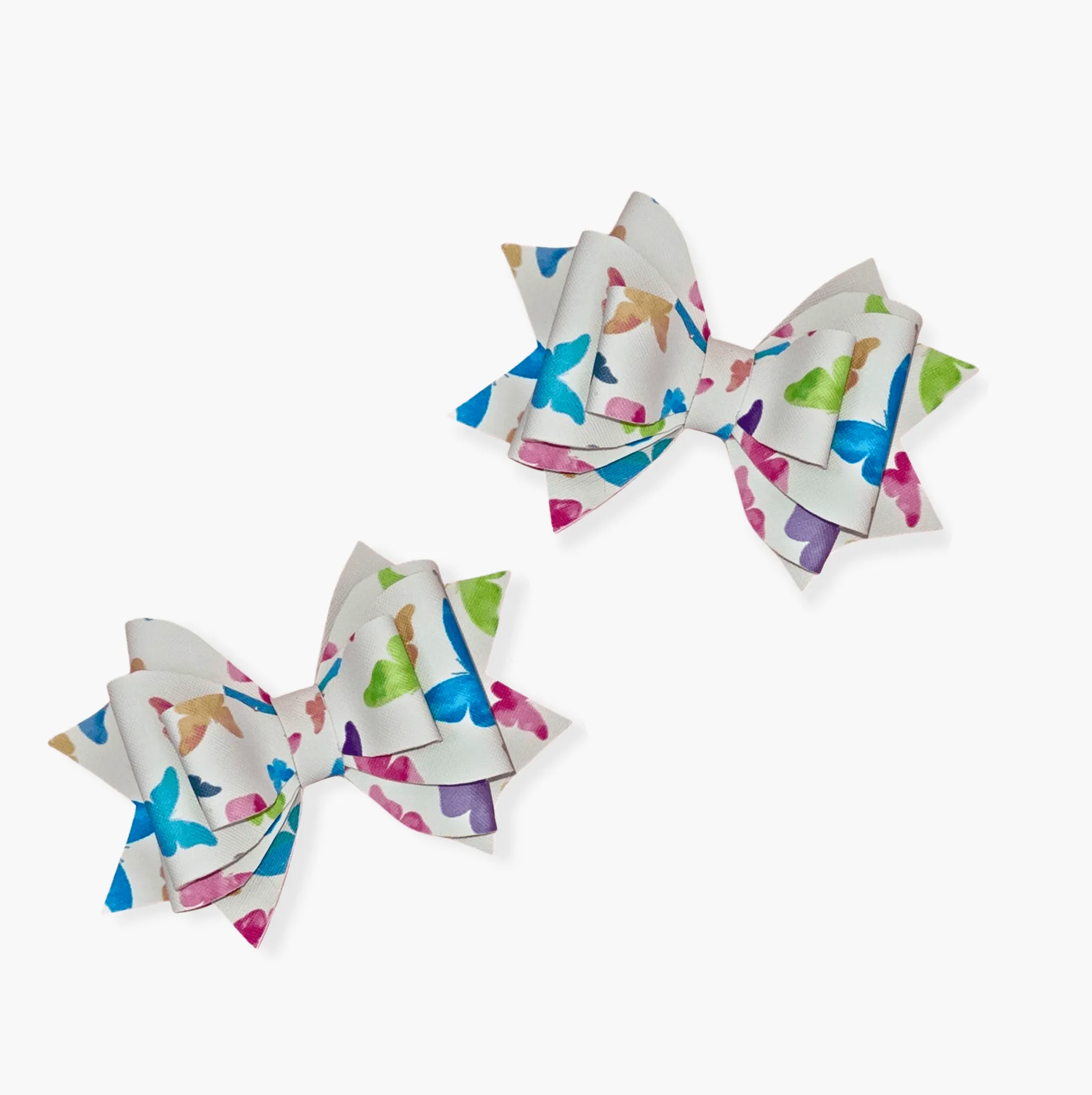 Abstract Butterfly Hair Bow