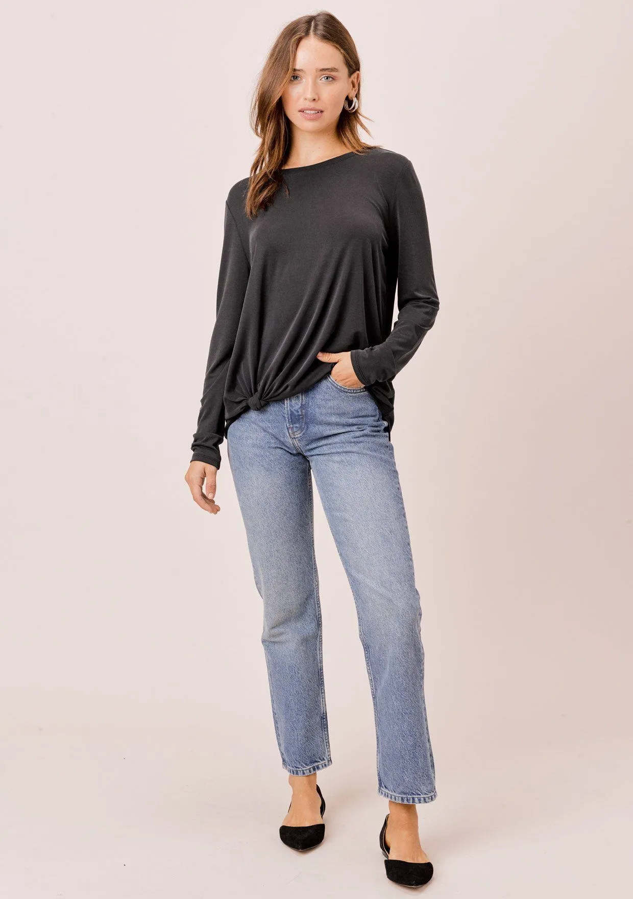Annie Side Knot Tee