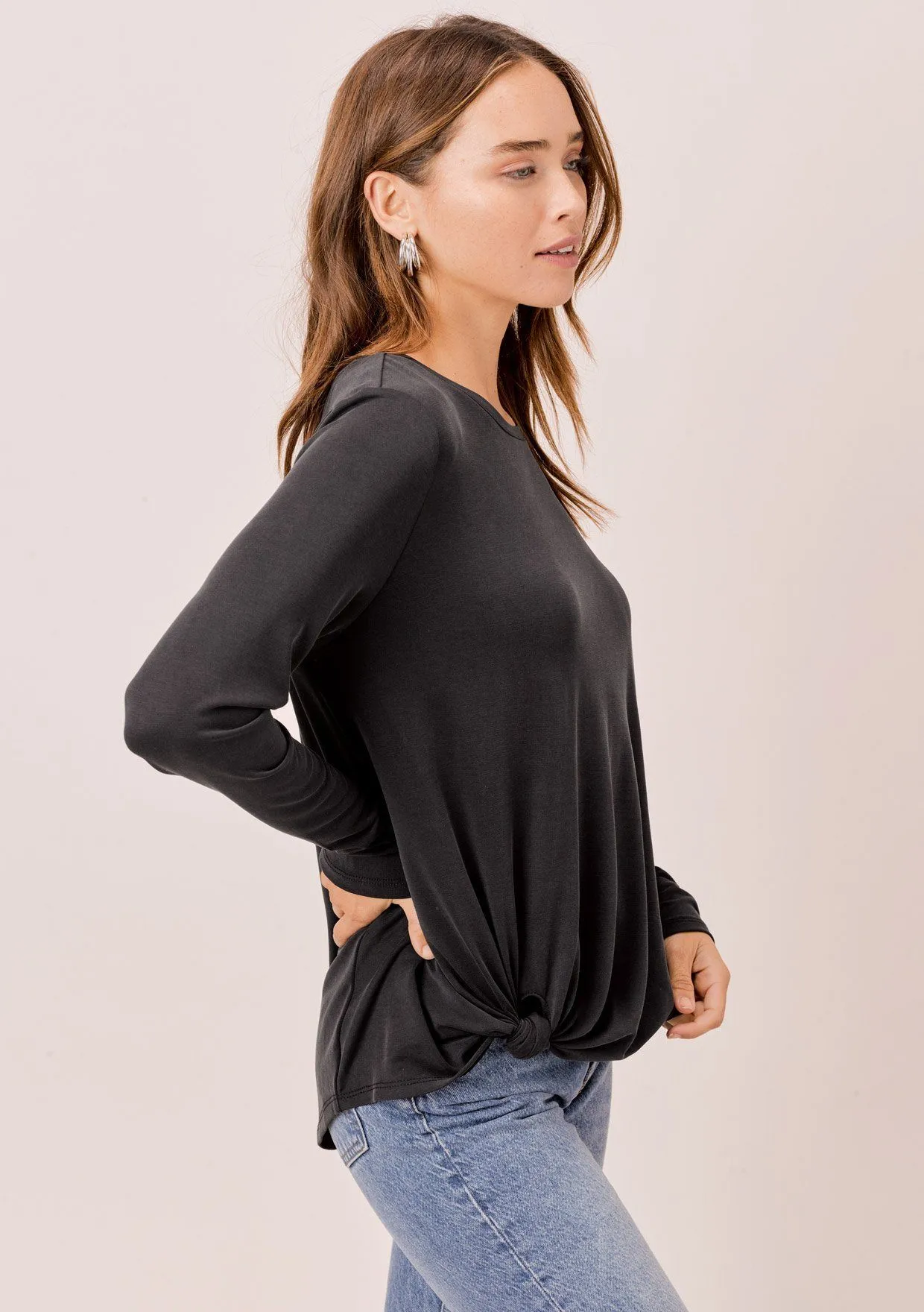 Annie Side Knot Tee