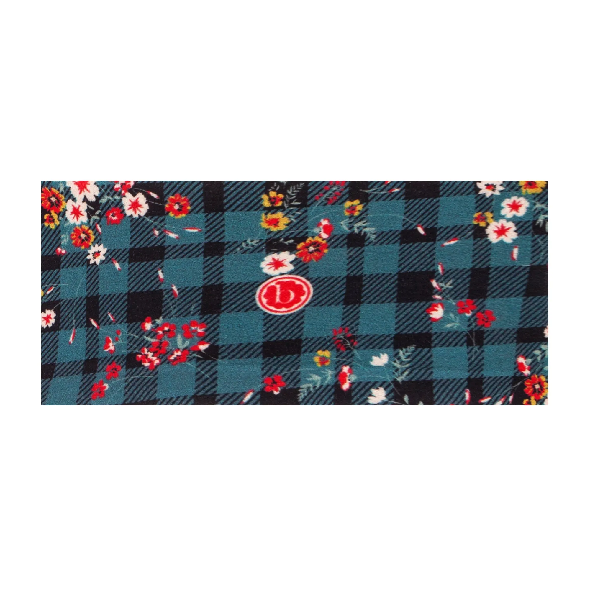 Baby Bling Floral Plaid Printed FAB Headband