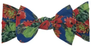 Baby Bling Succulents Printed Knot Headband