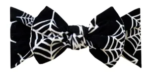 Baby Bling Web Printed Knot Headband