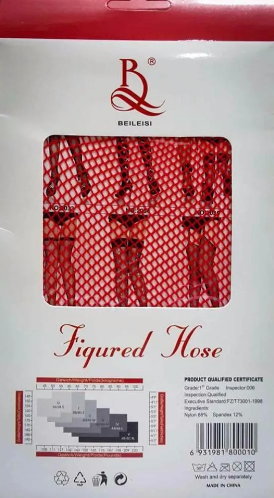 Beileisi Fashion Figured Hose Leg Stocking - 2025