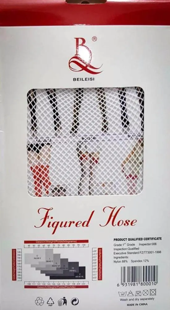 Beileisi Fashion Figured Hose Leg Stocking - 2025