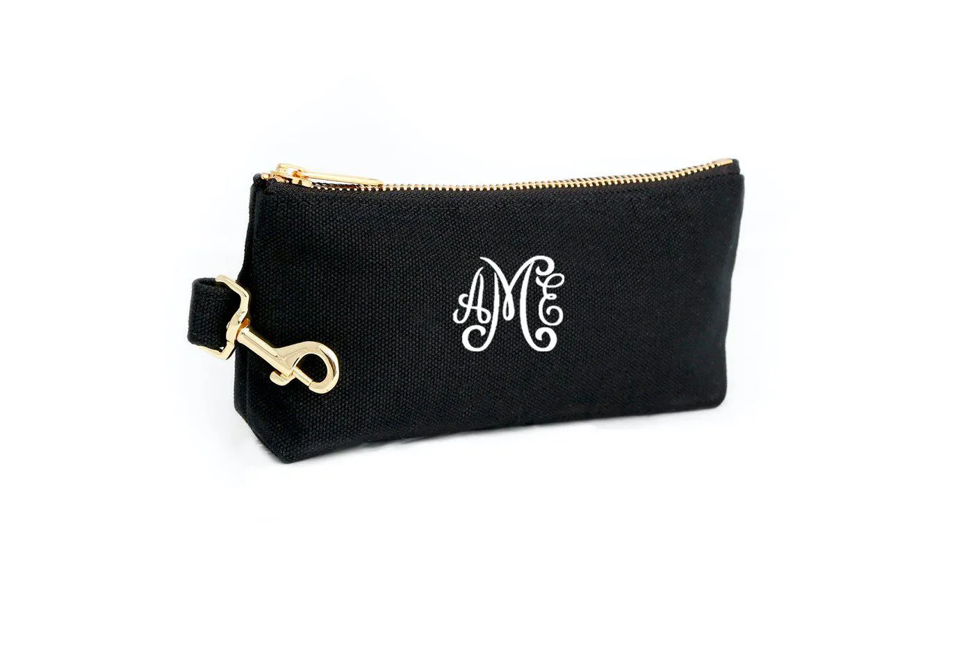 Black Classic Canvas MINI Bag with monogram