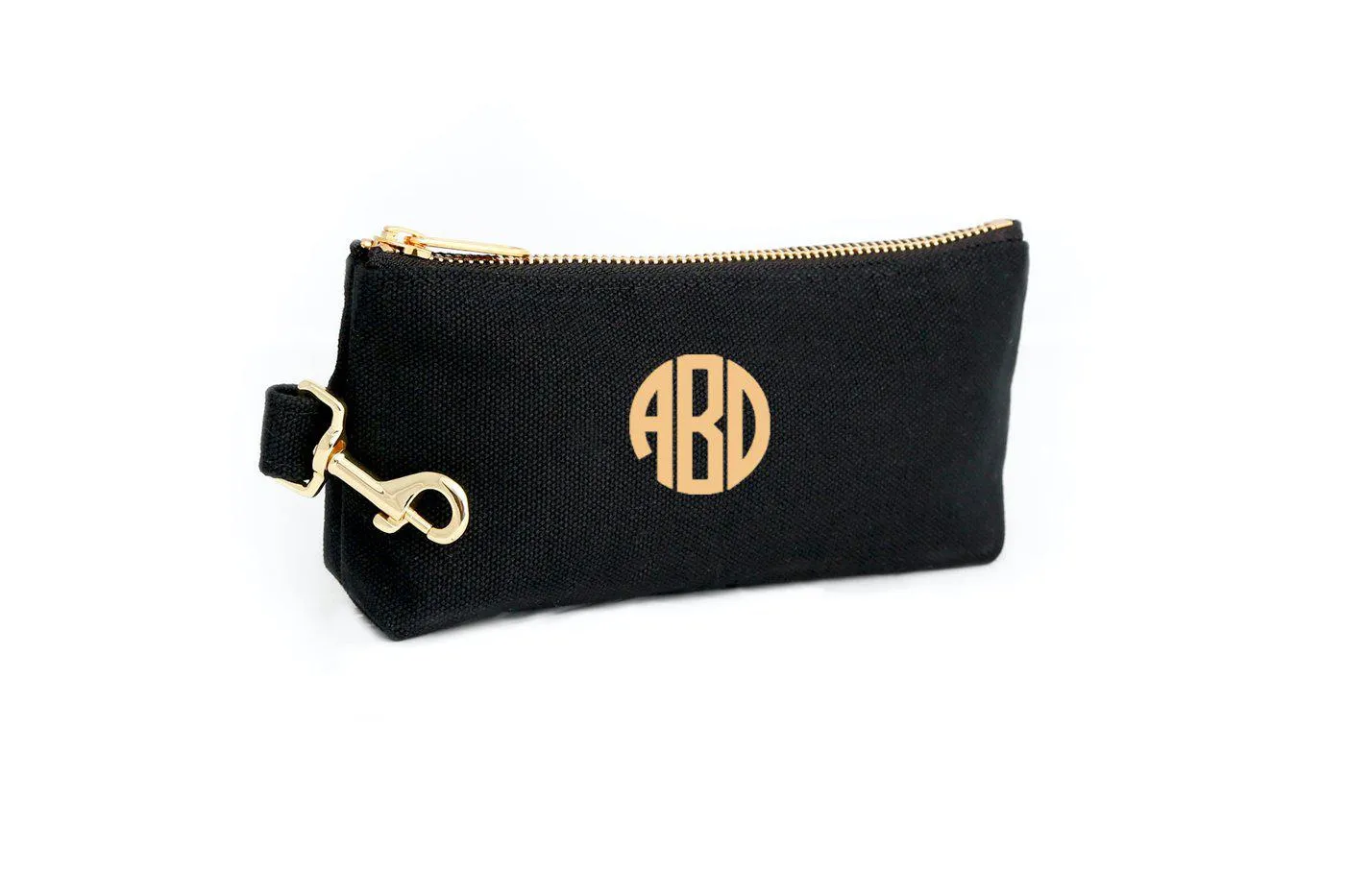 Black Classic Canvas MINI Bag with monogram