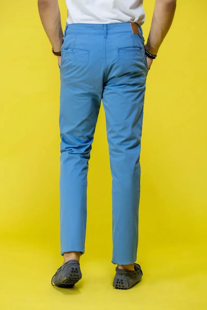 Blue Fashion Pants