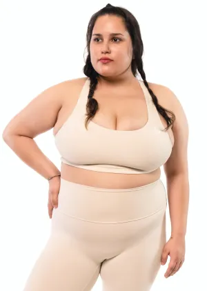 Bold Sports Bra - Pearled Ivory