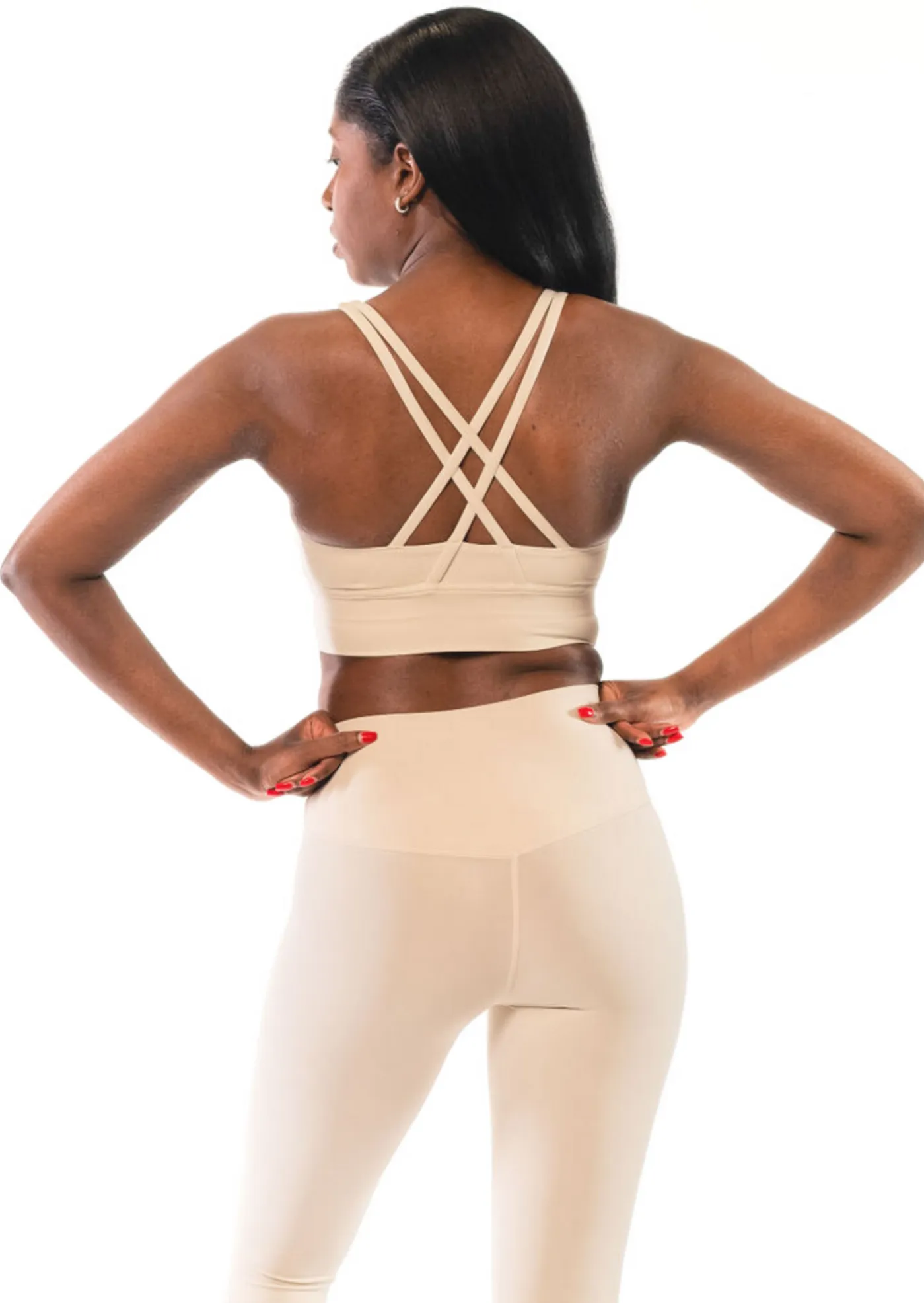 Bold Sports Bra - Pearled Ivory