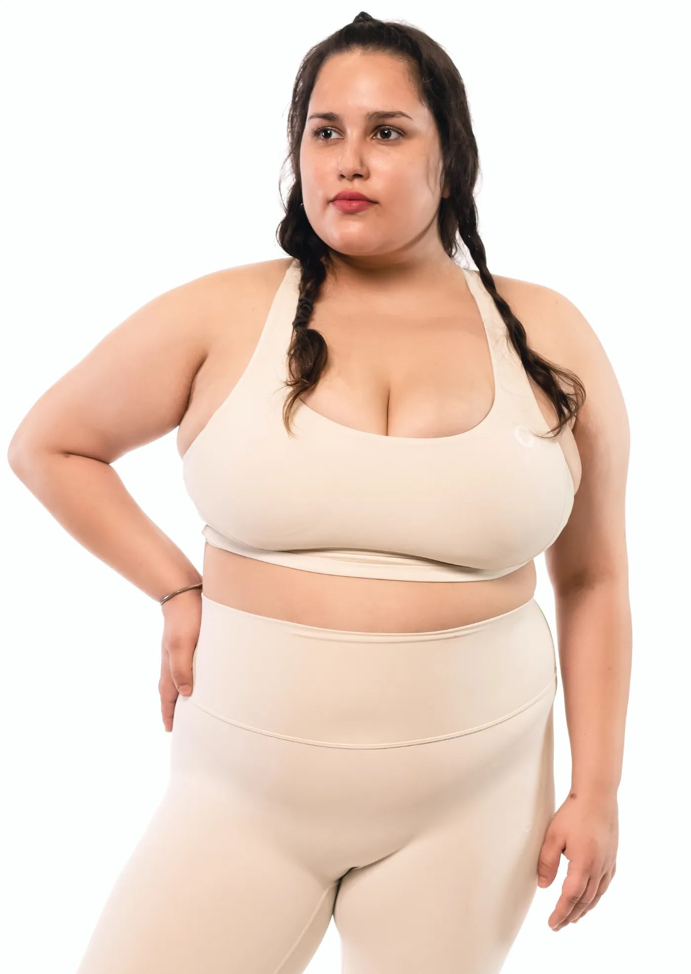 Bold Sports Bra - Pearled Ivory