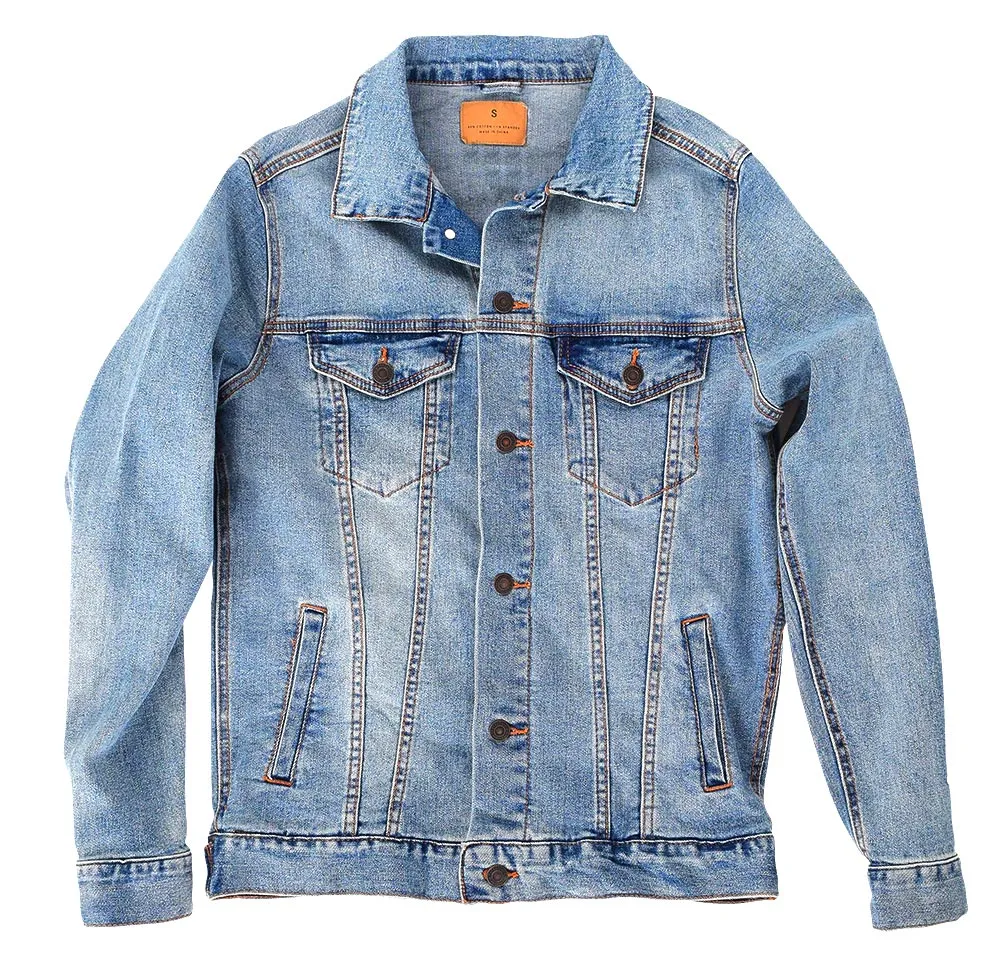 Bubble Gum by Tobe Fonseca Unisex Denim Jacket