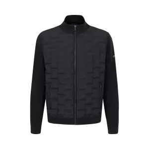 Bugatti Nylon Jacket Made From a Comfortable Cotton-Elastane Blend In Navy