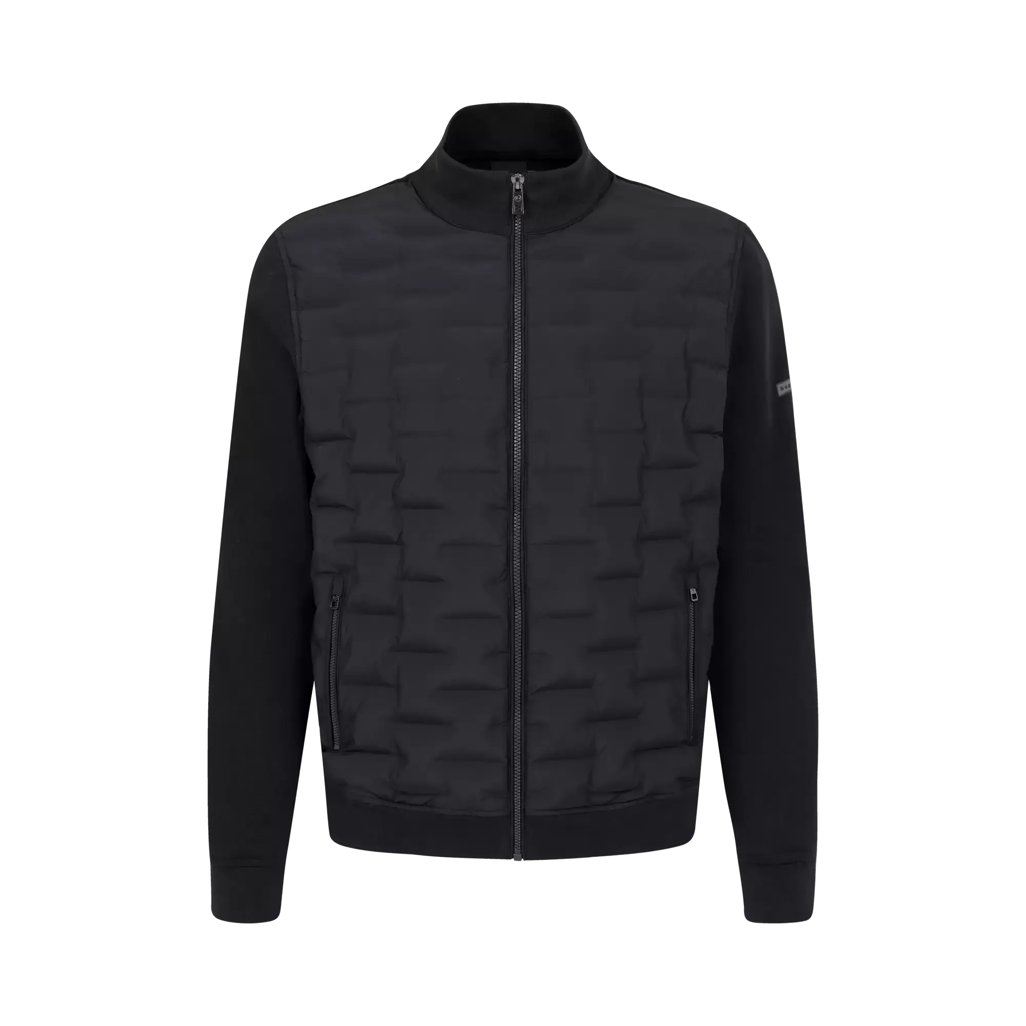 Bugatti Nylon Jacket Made From a Comfortable Cotton-Elastane Blend In Navy