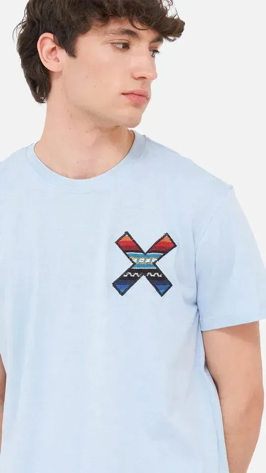 Camiseta BLUE BANANA Classic Ice Blue