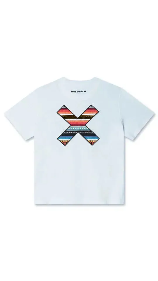 Camiseta BLUE BANANA Classic Ice Blue