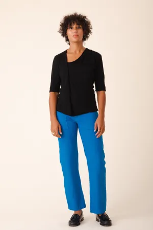 Canvas Utility Pant in French Blue