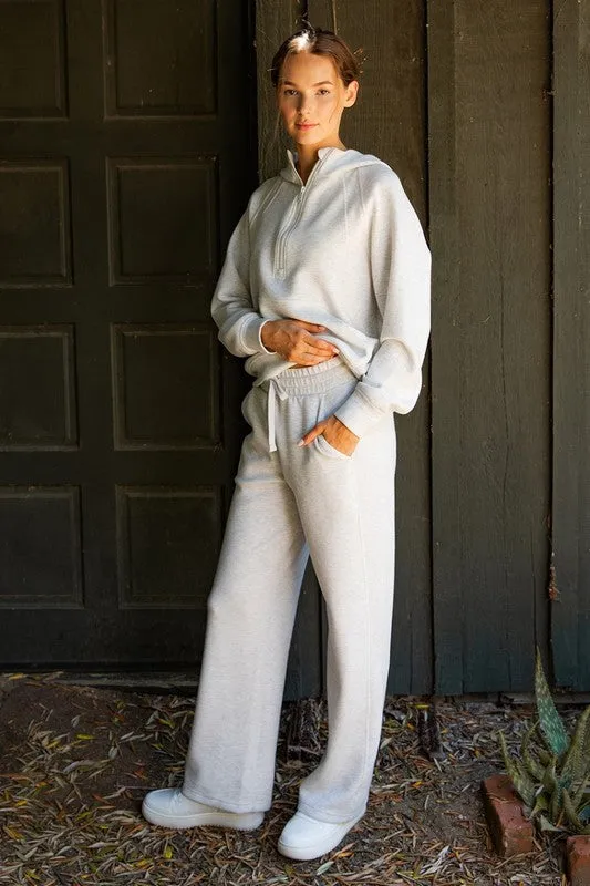 Casual Comfort Scuba Straight Leg Pants