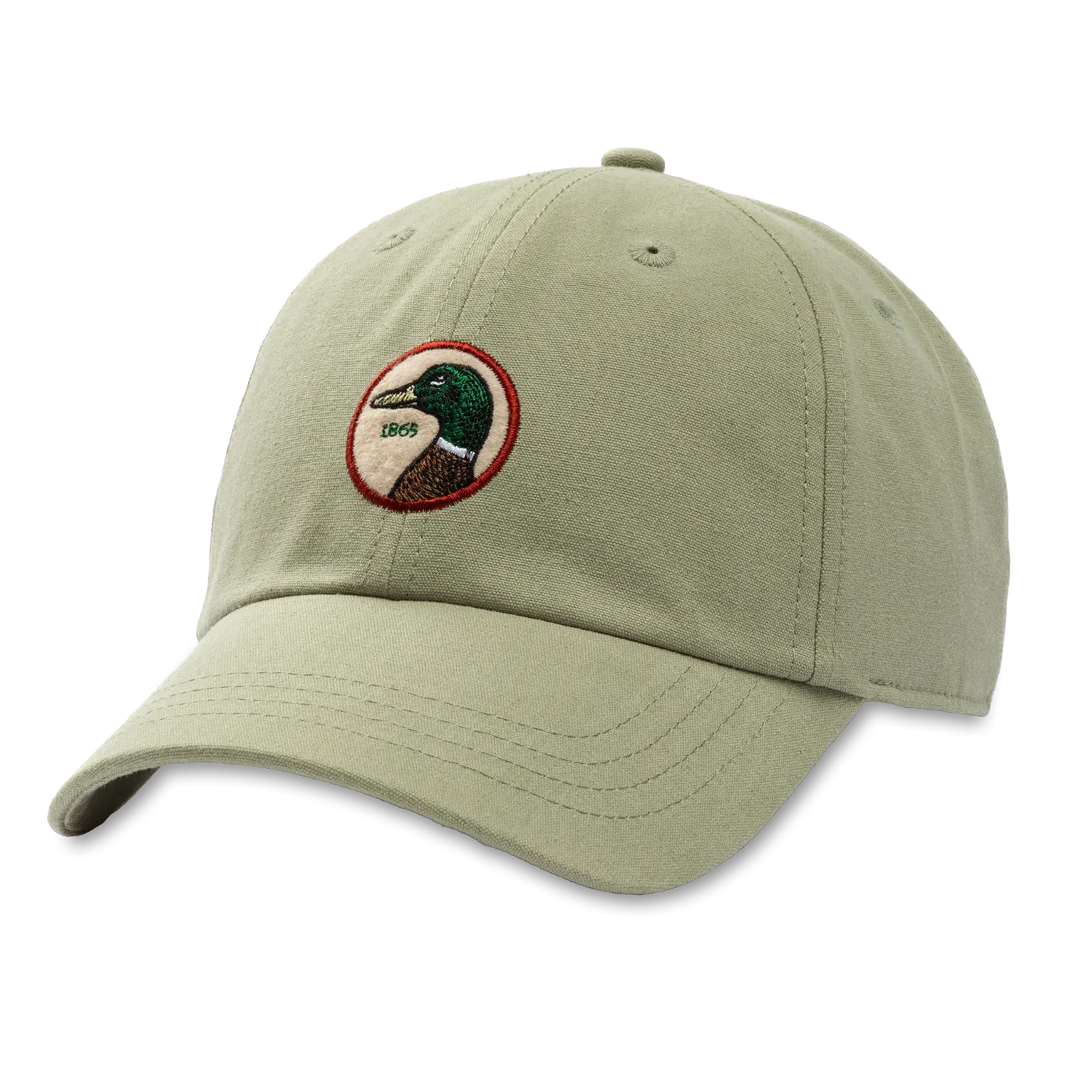 Circle Patch Canvas Hat