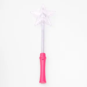 Claire's Club Light-Up Star Wand - Pink