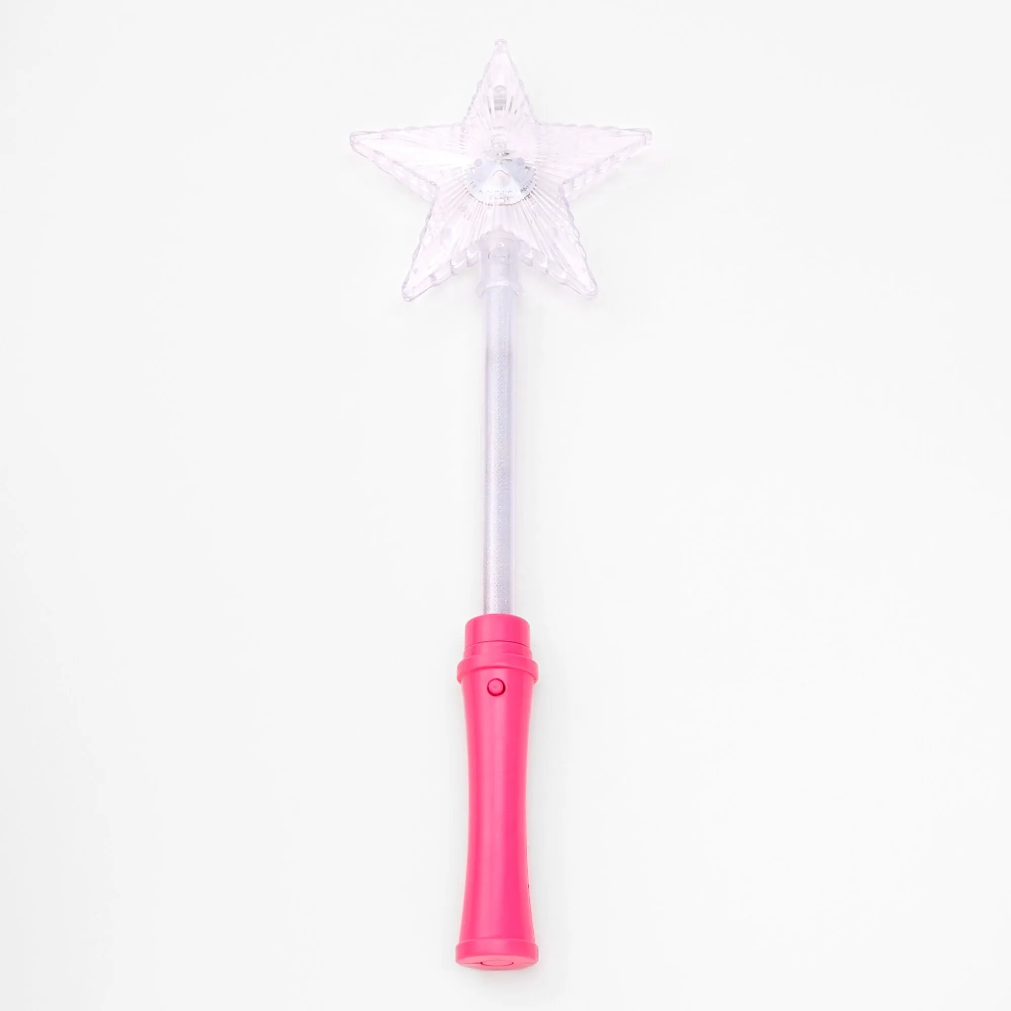 Claire's Club Light-Up Star Wand - Pink