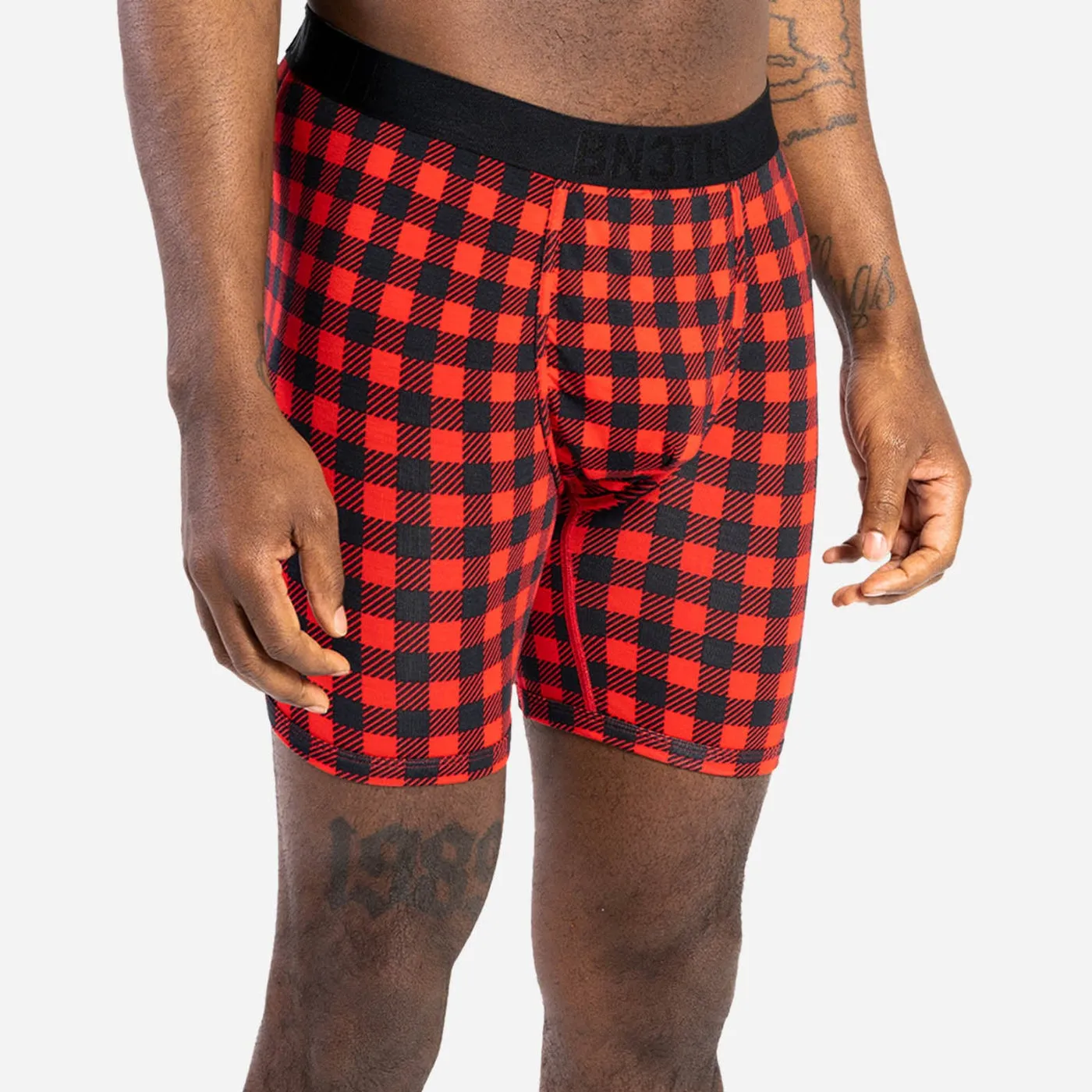 Classic 2 Pack Boxer Brief - Buffalo Check/Penguins