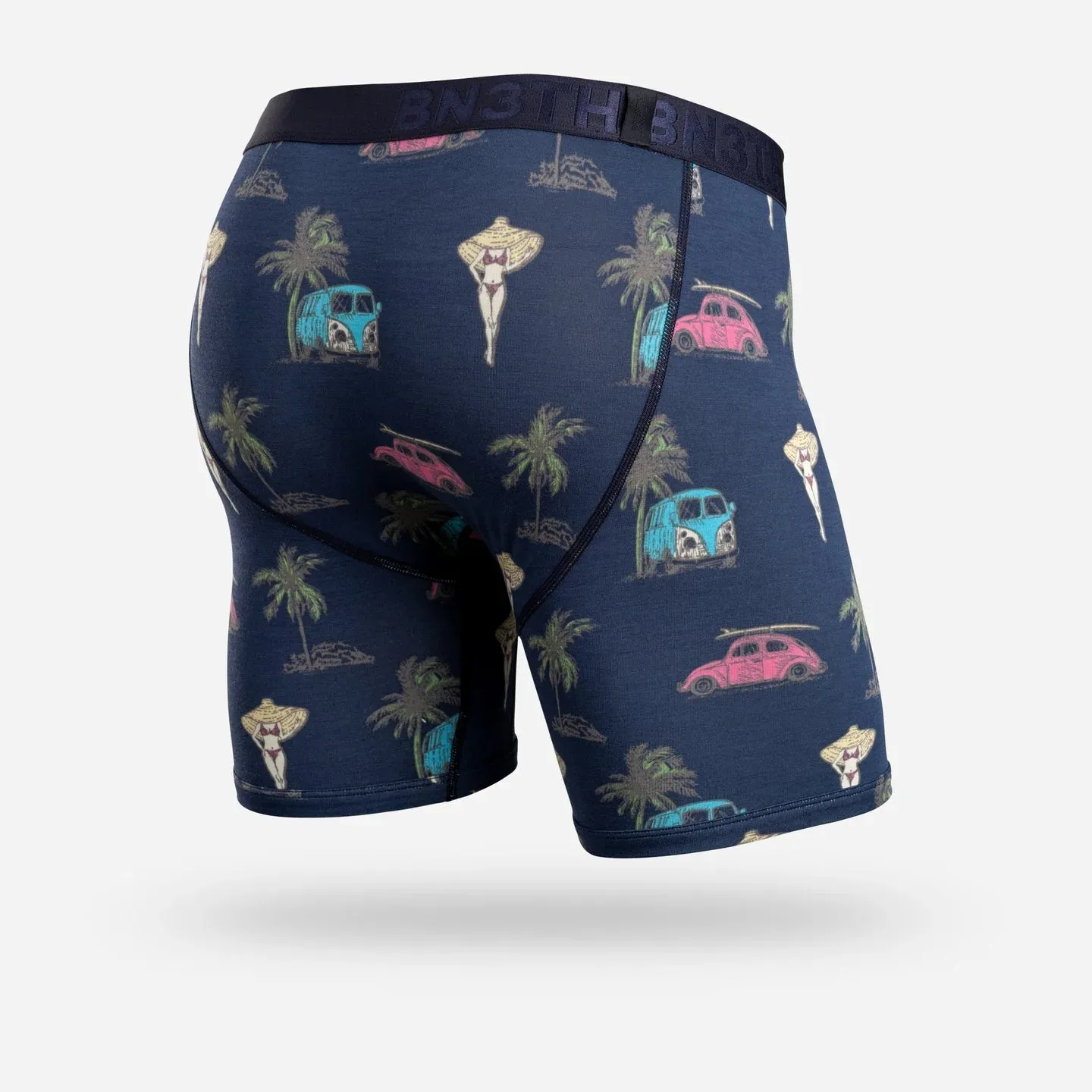 Classic Boxer Brief - Beach Cruise Dark Navy