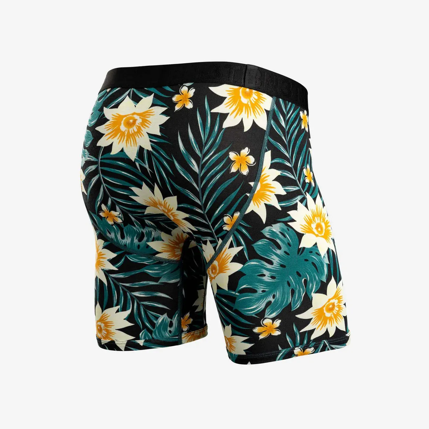 Classic Boxer Brief - Tropical Floral Black
