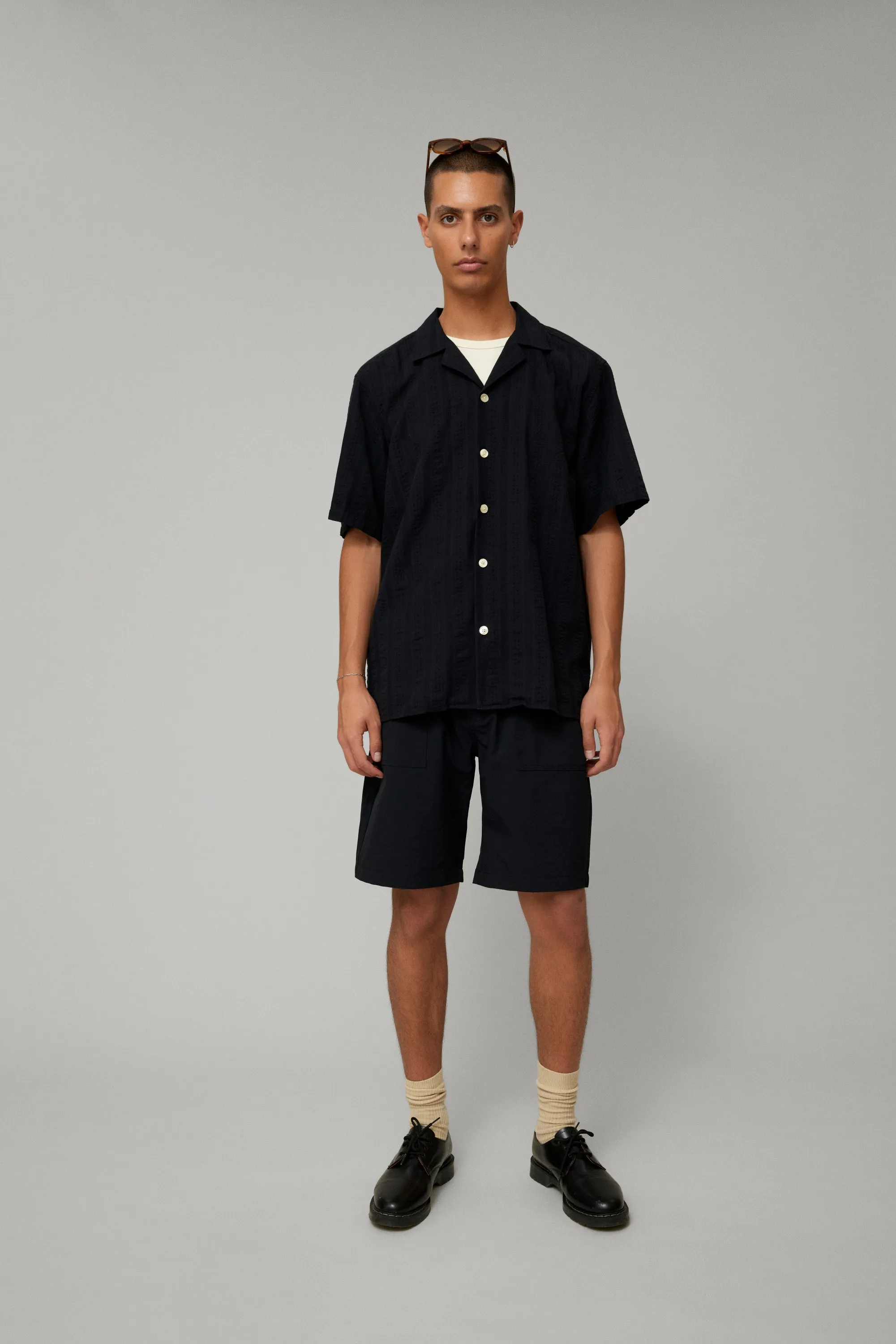 Clay Twill Shorts | Black