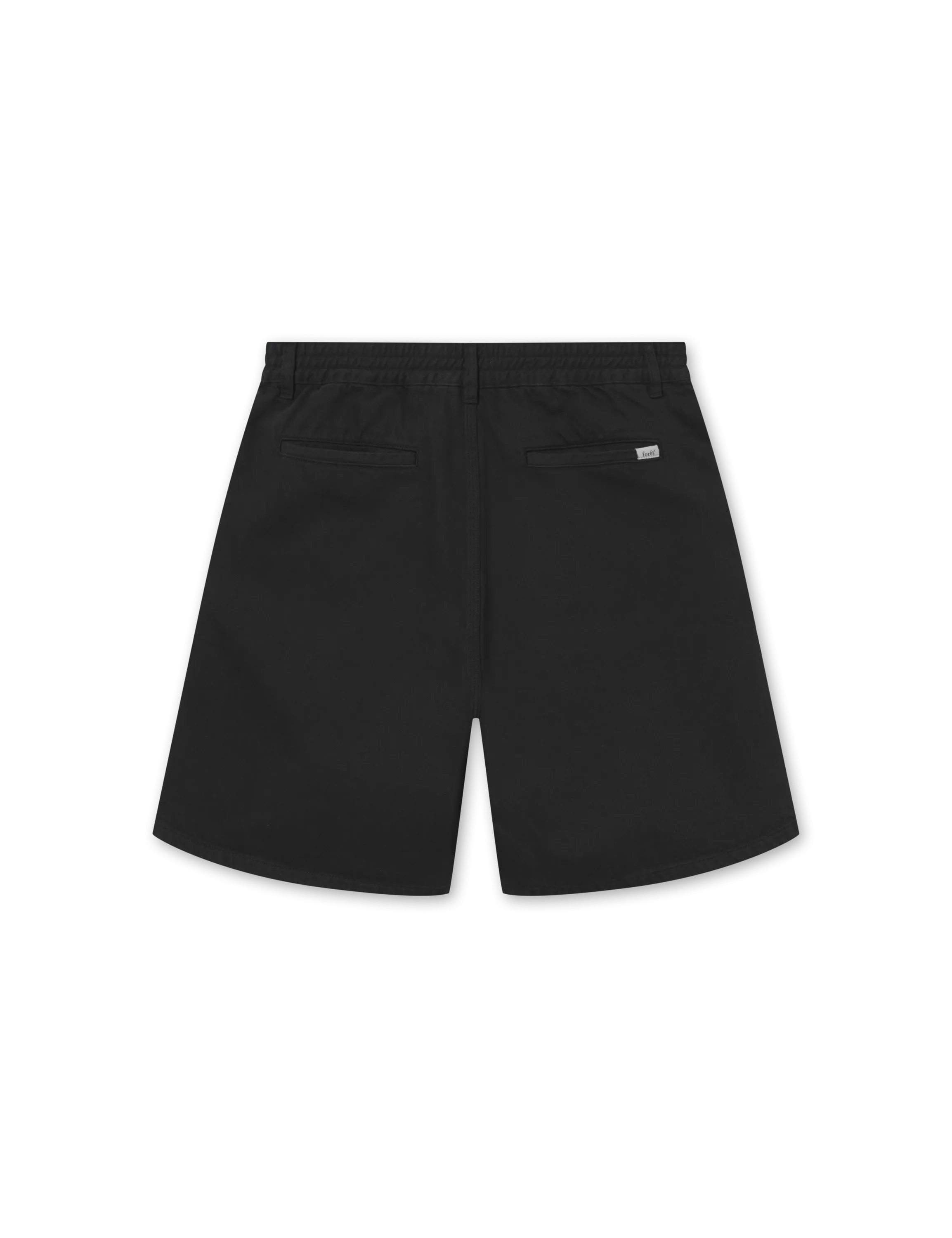 Clay Twill Shorts | Black