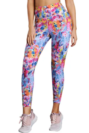 Colorful Tie Dye Print Skintight Yoga Pants
