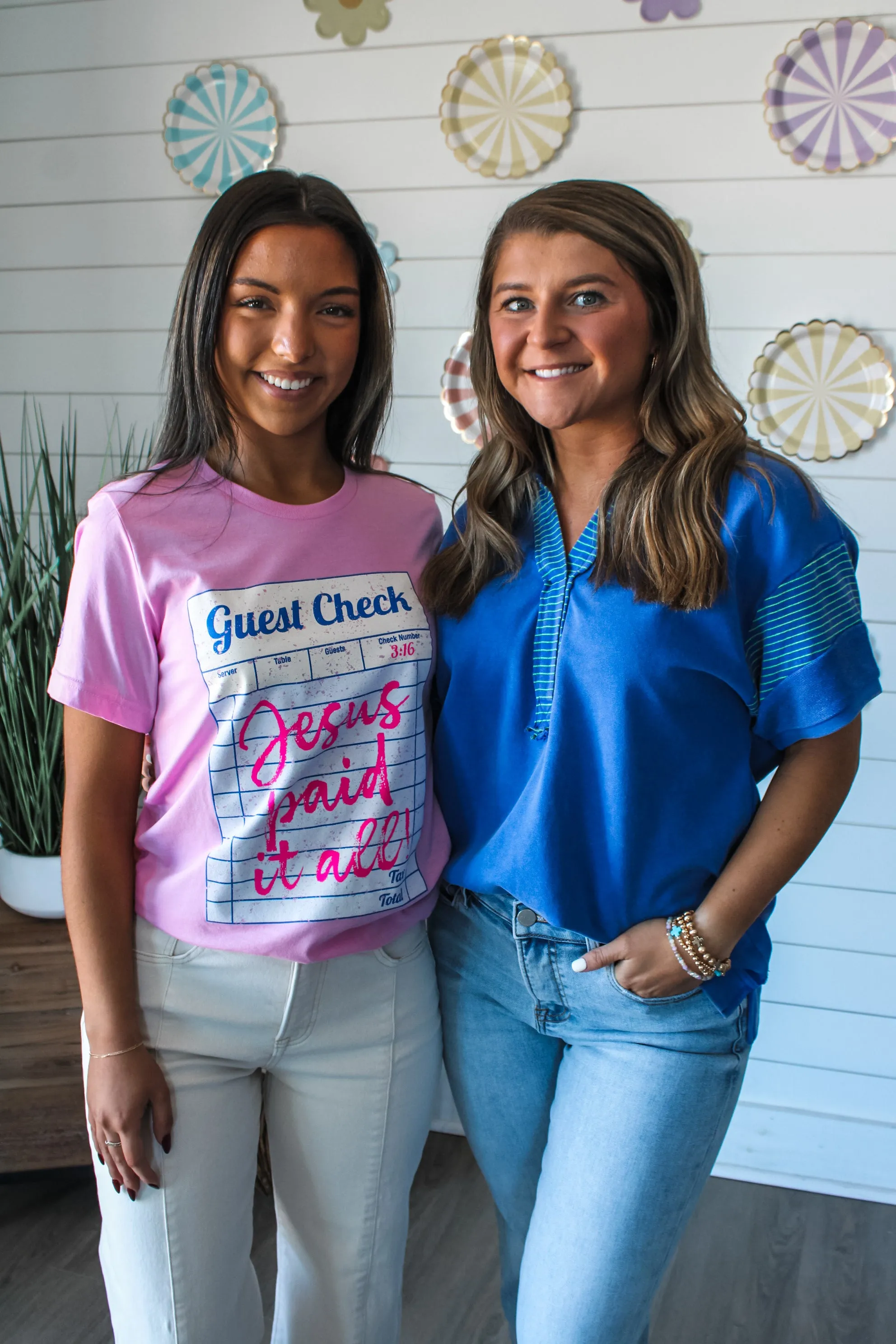 Cool In Blue Mineral Polo Top