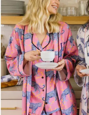 Cosmic Cheetah Pajama Pant Set