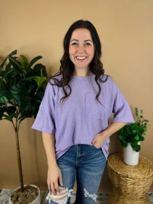 Crashing Into You Pocket Top