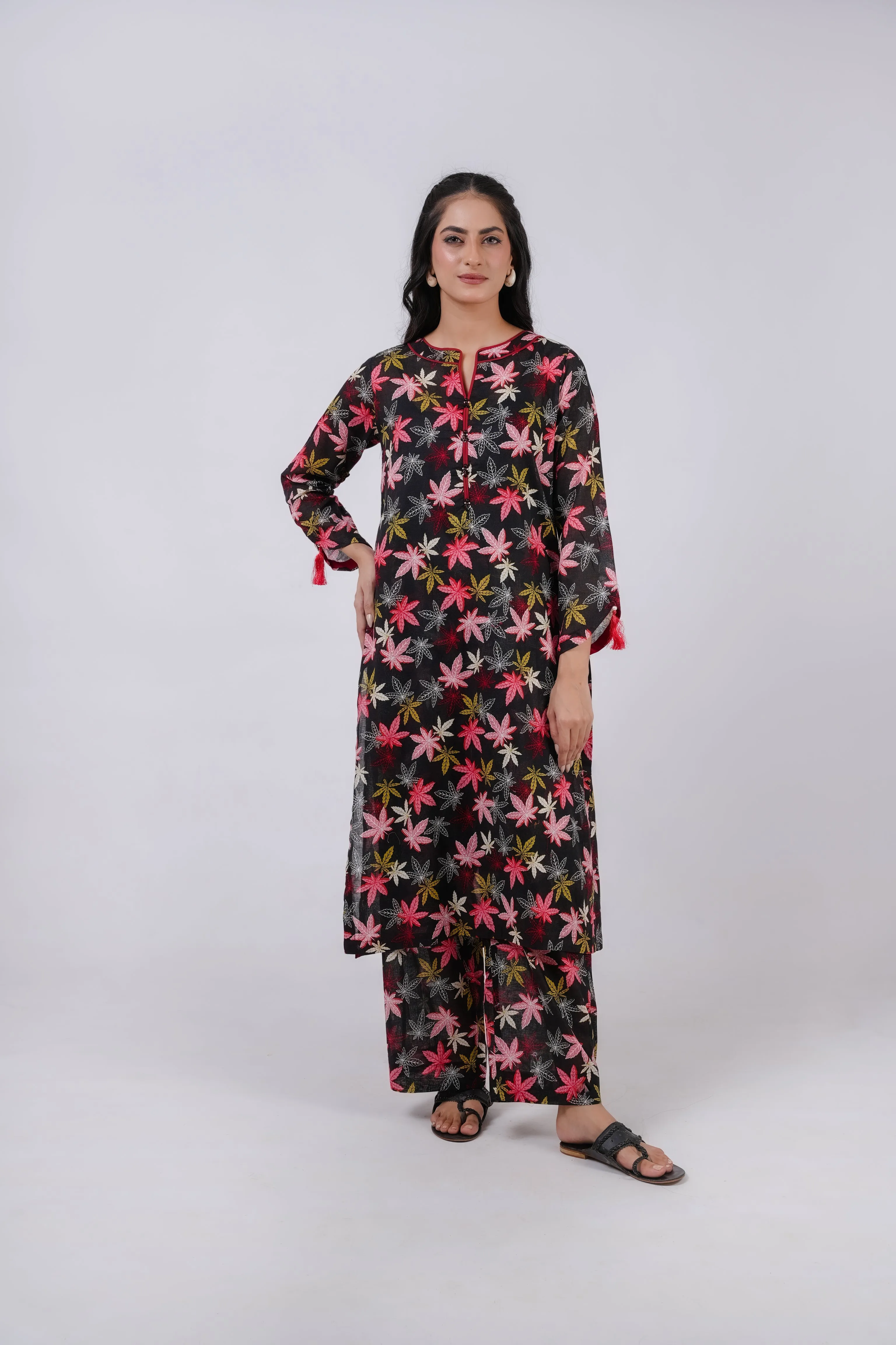 Crystal Elegance - S-Black Dress