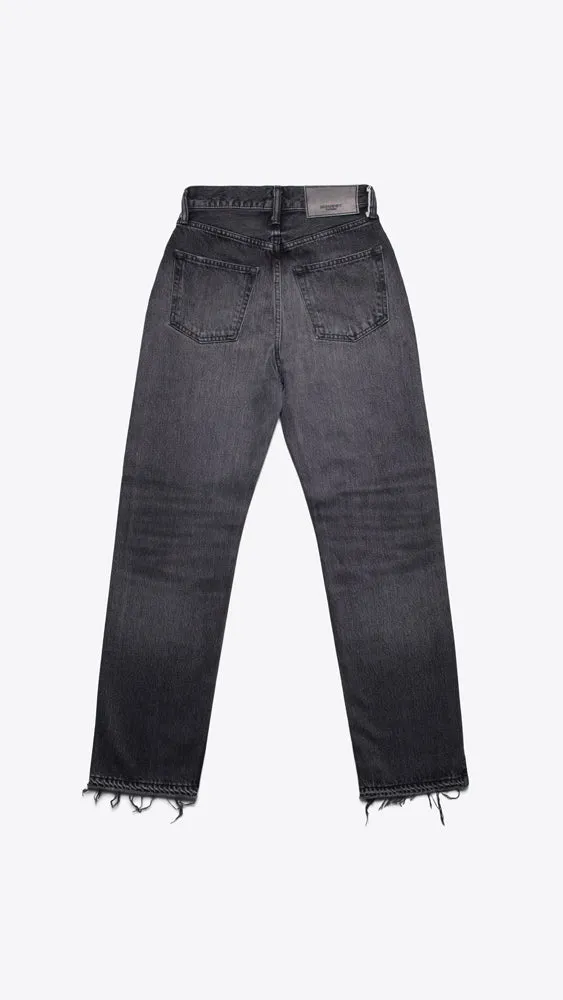 Detroit Wide Straight Denim - Black