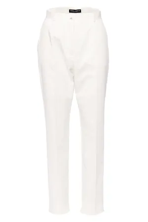 DNA White Tailored Cotton Pants