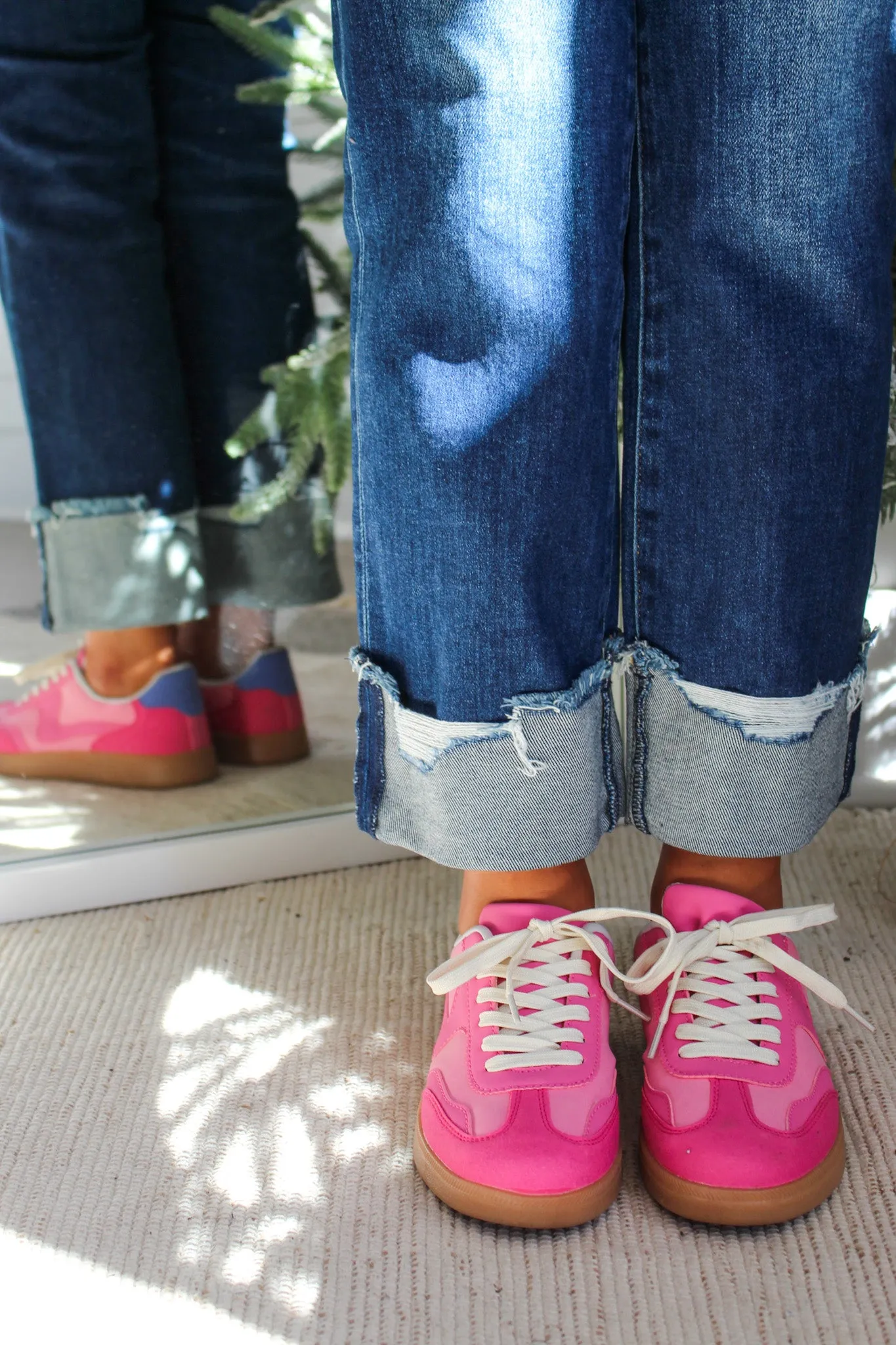Everyday Kicks Modern Sneaker • Fuchsia