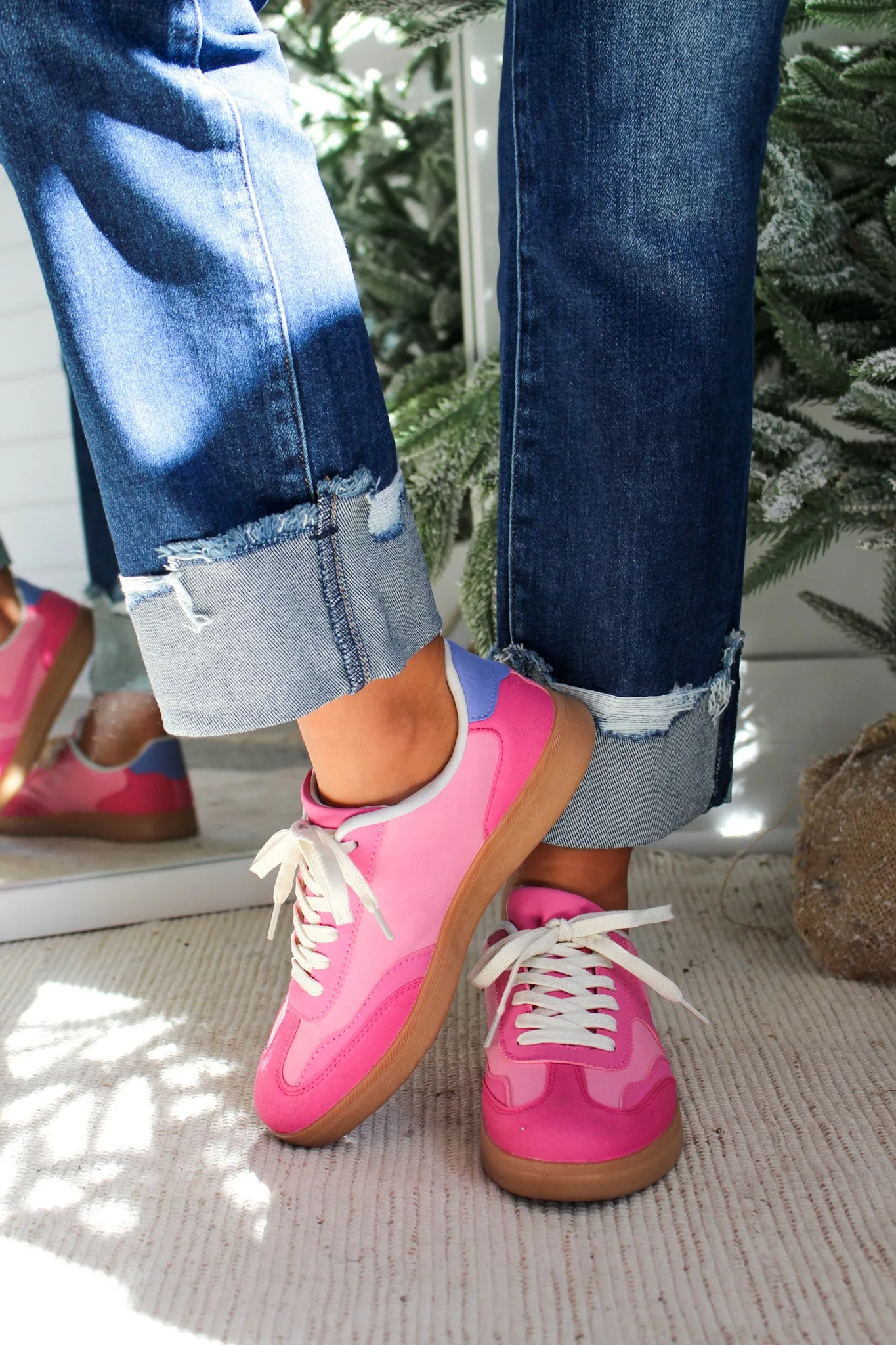 Everyday Kicks Modern Sneaker • Fuchsia