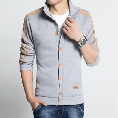 Fashion Spring Leisure Zip Up Jacket In 2 Colors