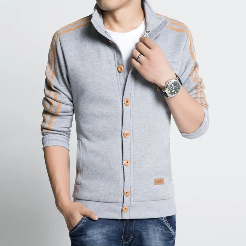 Fashion Spring Leisure Zip Up Jacket In 2 Colors
