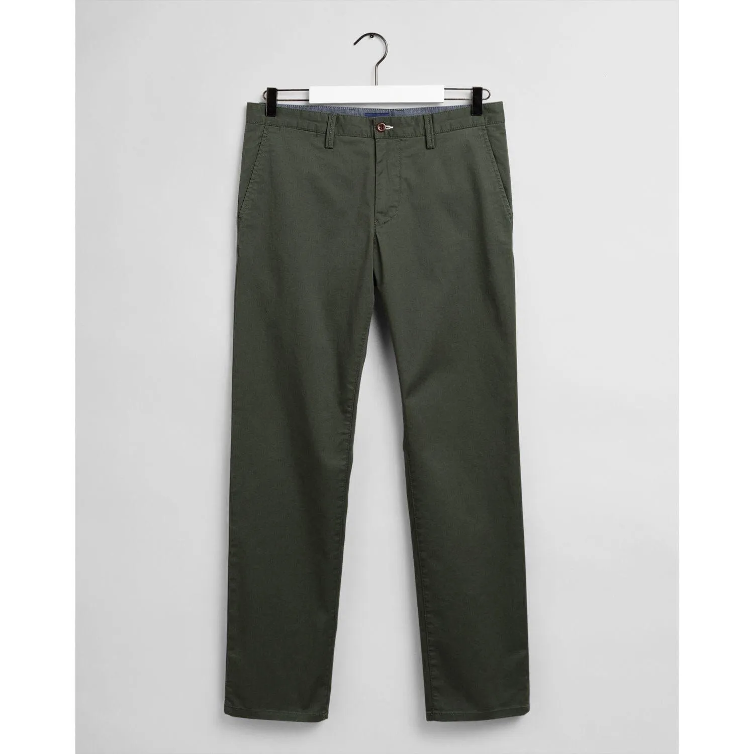 Gant Regular Twill Chinos Green