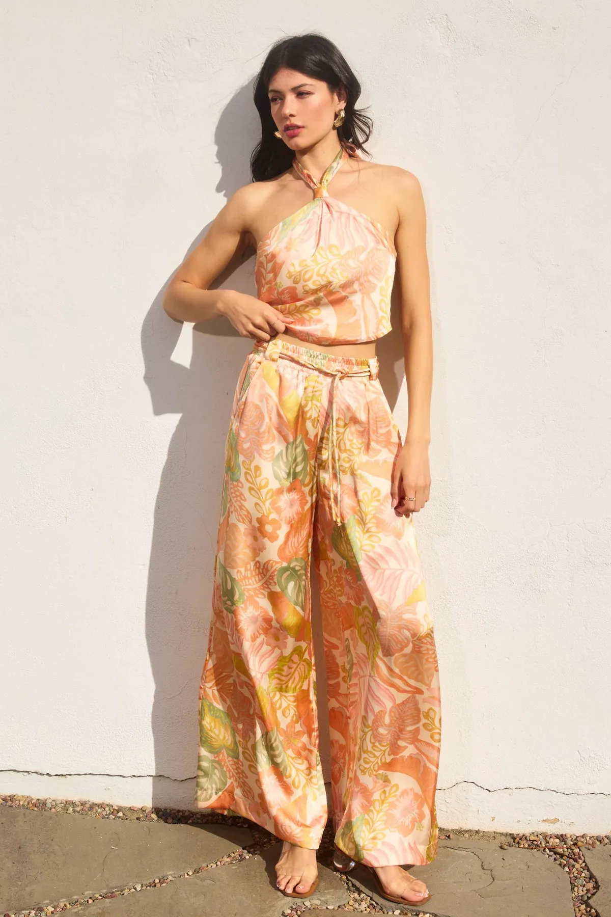 Giselle Looped Belt Pants
