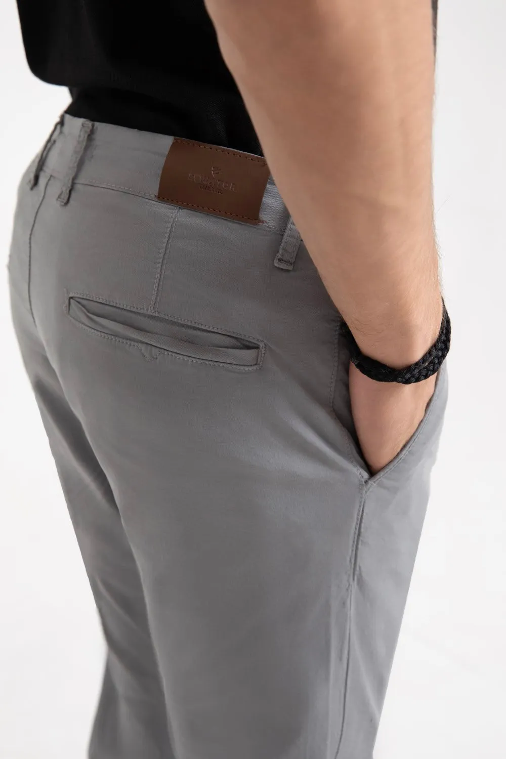 Gray Fashion Pants