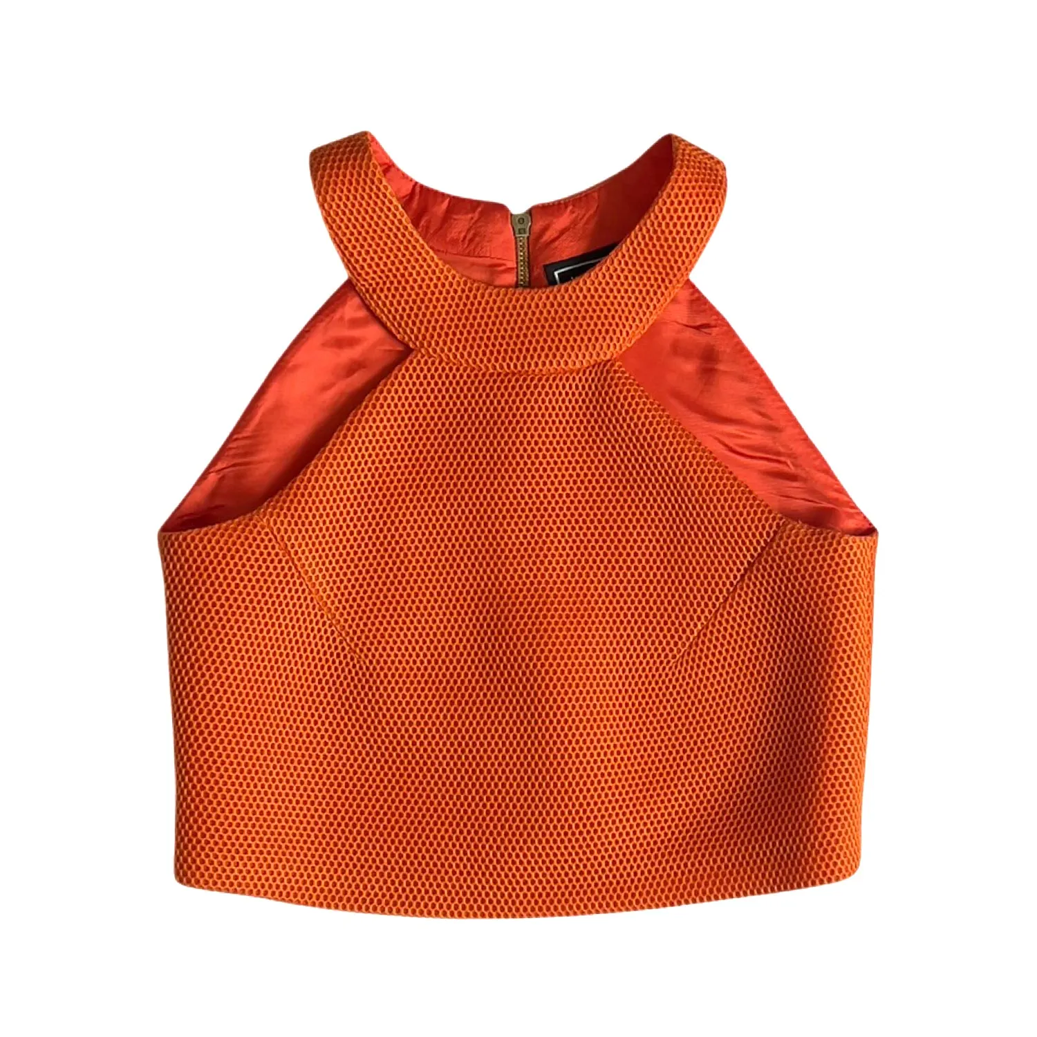 Halter Top in Orange