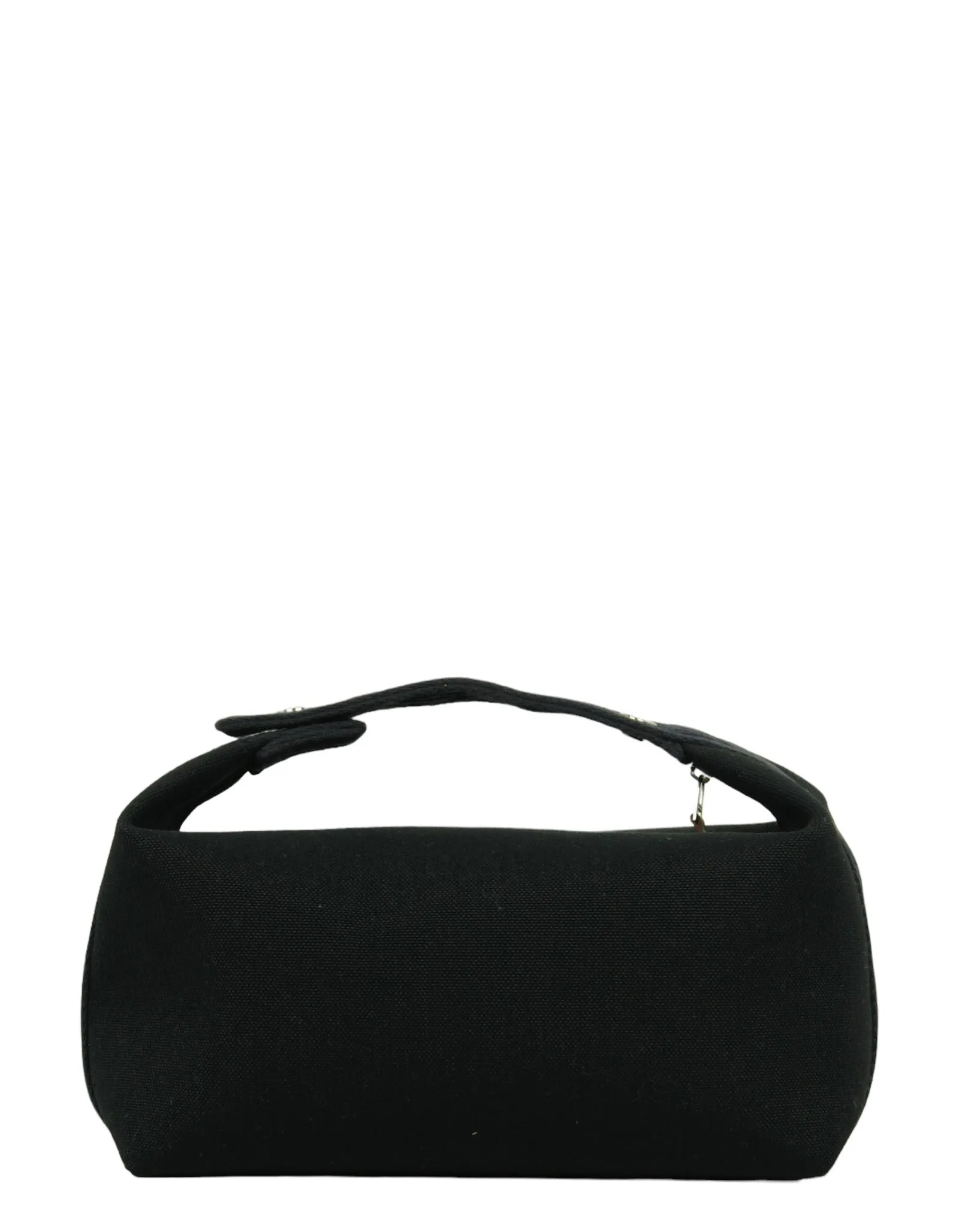 Hermes Navy Canvas Bride-A-Brac Pouch Bag