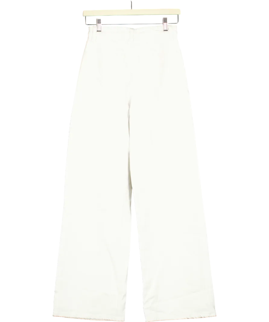 Hiccup White Straight Leg Jeans W26